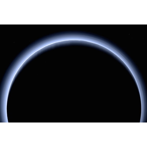 24x36 gallery poster, Atmosphere of Pluto taken by New Horizons