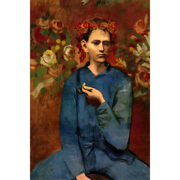 24x36 gallery poster, Boy with a Pipe by Pablo Picasso