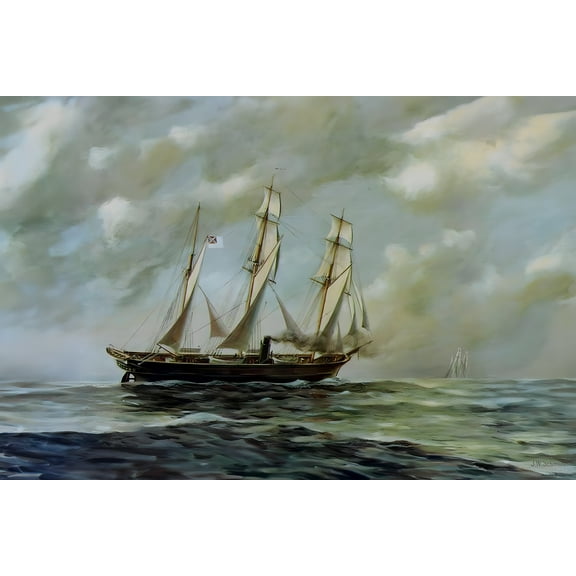 24x36 gallery poster, CSS Alabama