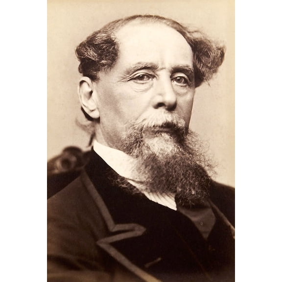 24x36 gallery poster, Charles Dickens 1867