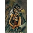 thumbnail image 1 of 24x36 gallery poster, Femme assise (Sitzende Frau) by Picasso 1909, 1 of 1