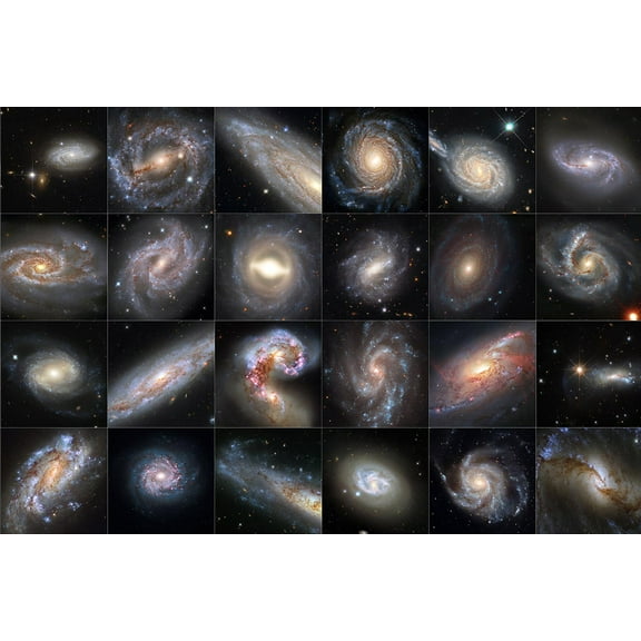 24x36 gallery poster, Galaxies