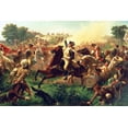 thumbnail image 1 of 24x36 gallery poster, George Washington Rallying the Troops at Monmouth, Emanuel Leutze, 1 of 1