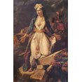 thumbnail image 1 of 24x36 gallery poster, Greece on the Ruins of Missolonghi (1826) Eugene Delacroix, 1 of 1