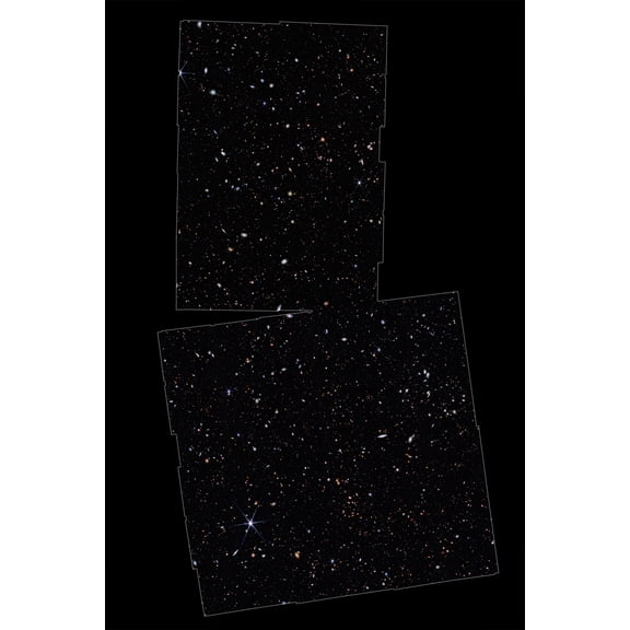24x36 gallery poster, James Webb Space Telescope Advanced Deep Extragalactic Survey