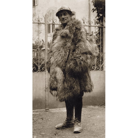 24x36 gallery poster, Maurice Ravel in the French Army in 1916