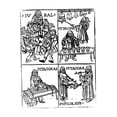 thumbnail image 1 of 24x36 gallery poster, Pythagoras with musical instruments in Pythagorean tuning Late medieval woodcut (1492),, 1 of 1