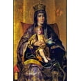 thumbnail image 1 of 24x36 gallery poster, Theotokos and The Child, the late-17th-century Russian icon by Karp Zolotaryov, 1 of 1