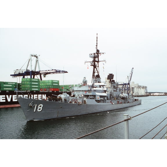 24x36 gallery poster, USS Semmes (DDG-18)