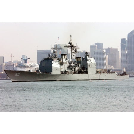 24x36 gallery poster, USS Valley Forge (CG-50) San Diego