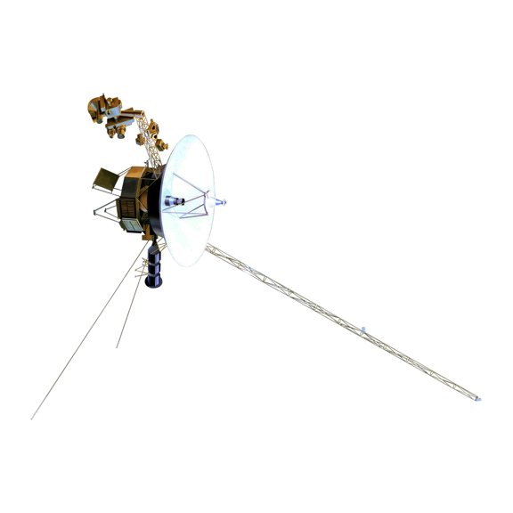 24x36 gallery poster, Voyager 1 and Voyager 2 spacecraft