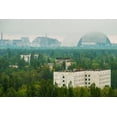 thumbnail image 1 of 24x36 gallery poster, town of Pripyat and Chernobyl Nuclear Power plant, 1 of 1