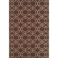 thumbnail image 1 of 24x36 in Red Polypropylene Throw Rug, High-Low Cut Design / UV-Protected for Home and Patio, 1 of 2