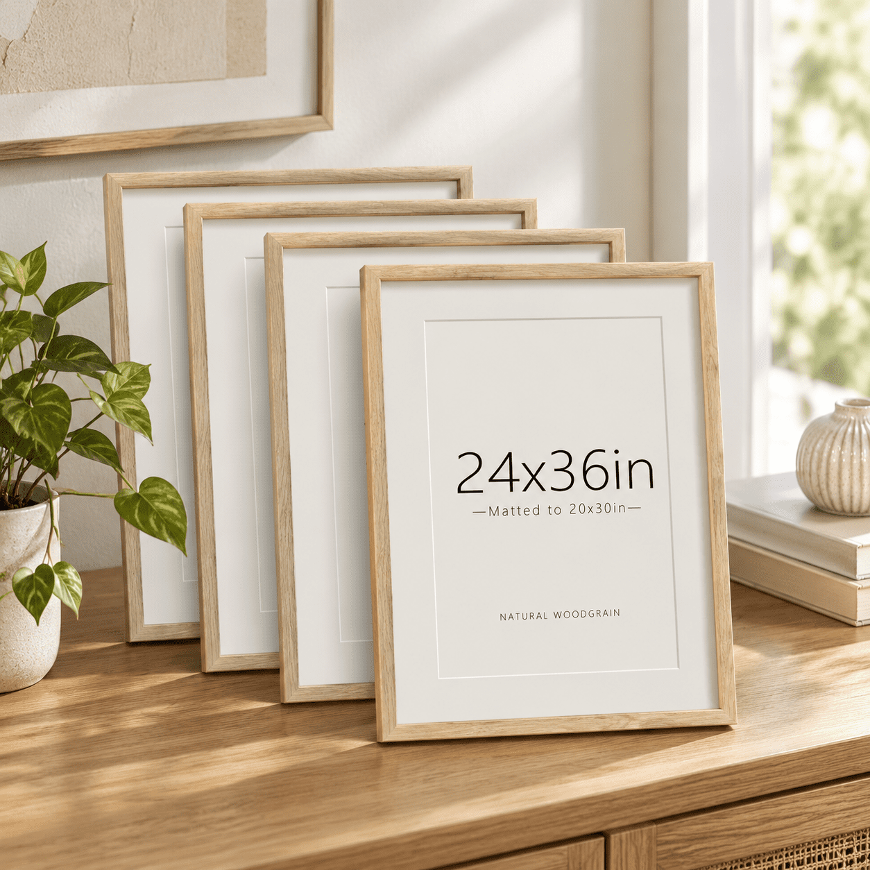 Move Frame 24x36er Frames 5 Pack Solid Wood Movie Picture Frame - Walmart.com