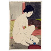 24x36in Goy  Hashiguchi Yokugo no onna 1915  Coated Paper