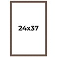thumbnail image 1 of 24x37 Frame Golden Caramel Solid Wood Bronze Picture Frame | 1.25 Inch Moulding Width | 0.5 Inch, 1 of 8
