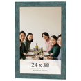 thumbnail image 1 of 24x38 Frame Blue Rustic Barnwood Solid Wood Picture Frame Width 1.25 Inches | Interior Depth 0.5, 1 of 8