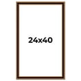 thumbnail image 1 of 24x40 Frame Gold Brown Plein Air Vintage Solid Wood Picture Frame | 1.75 Inches Moulding Width |, 1 of 8