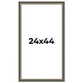 thumbnail image 1 of 24x44 Frame Brown Solid Wood Picture Frame | 1.75 Inch Moulding Width | Austin Frame Complete with, 1 of 8