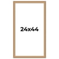 thumbnail image 1 of 24x44 Frame Charleston Honey Brown Solid Wood Picture Frame Width 1.75 Inches | Interior Depth 0.5, 1 of 8
