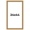 thumbnail image 1 of 24x44 Frame Gold Ornate Solid Wood Picture Frame | 2 Inch Moulding Width | Firman Traditional Photo, 1 of 8