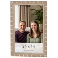 thumbnail image 1 of 24x44 Frame Silver Real Wood Picture Frame Width 1.5 inches | Interior Frame Depth 0.5 inches |, 1 of 8