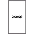 thumbnail image 1 of 24x46 Frame Blue Kingsley Pewter Solid Wood Picture Frame Width 0.75 Inches |Interior Depth 0.5, 1 of 8