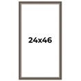 thumbnail image 1 of 24x46 Frame Brown Solid Wood Picture Frame | 1.75 Inch Moulding Width | Austin Frame Complete with, 1 of 8