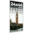 thumbnail image 1 of 24x46 Frame White Solid Wood Picture Frame Includes UV Acrylic Shatter Guard Front, Acid Free Foam, 1 of 8