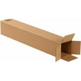 24x4x4 Box - Tall Corrugated Cardboard Boxes - Bundle of 50 Tall Tube ...