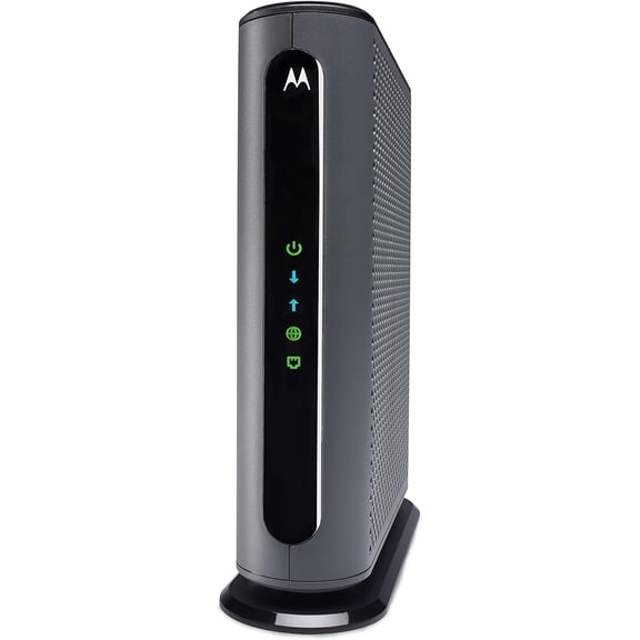 24x8 Cable Modem, Model MB7621, DOCSIS 3.0. Approved by Comcast Xfinity, Cox, Charter Spectrum, Time Warner Cable, and More. Downloads 1,000 Mbps Maximum (No WiFi)