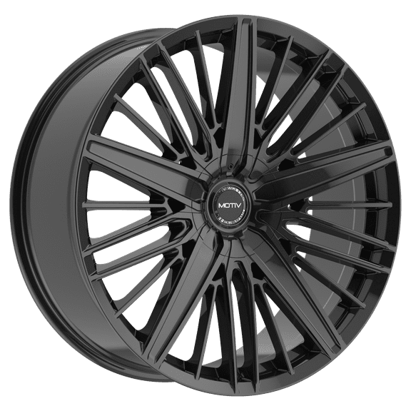 24x9.5 Motiv 443B Valor Gloss Black Wheel 6x135/6x5.5 (25mm)