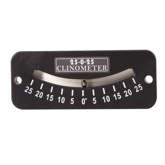 25-0-25 Inclinometer Mini Protractor Inclinometer Angle Measuring Instrument Tilt Gauge Slope Meter,1 x Inclinometer,Black