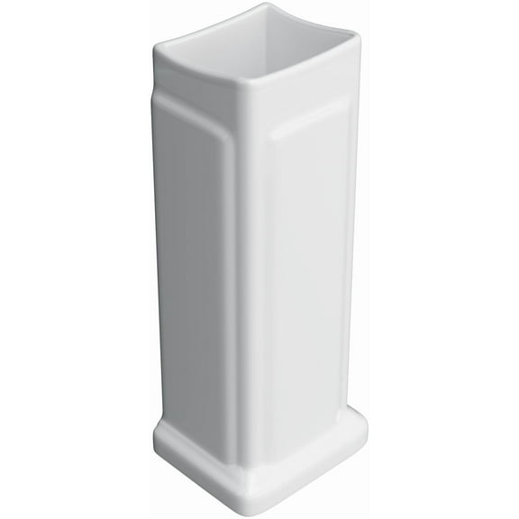 PROFLO PF1011WH Bathroom Sink Pedestal Only for PF1410