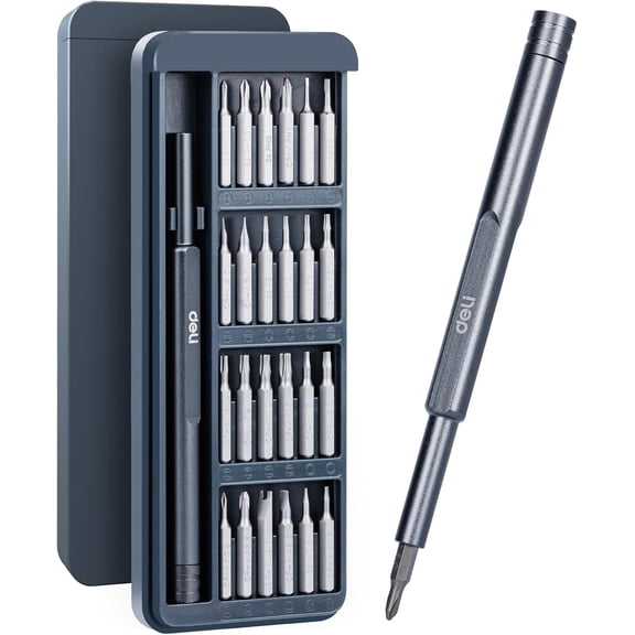 25 in 1 Precision Screwdriver Set Magnetic Mini Repair Tool Set, Suitable for Home, Computers, Controllers, Glasses, Drones, Watches, Mobile Phones, Tablets, Switches, 5,, Electronic Products. Men's