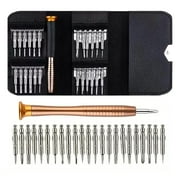 25 in 1 Precision Screwdriver Set,Professional Electronics Repair Tool Kit,DIY Mini Repair Tool Kit,Glasses Screwdriver,Laptop Screwdriver Kit,Screwdriver Sets with Case for Glasses,Watch