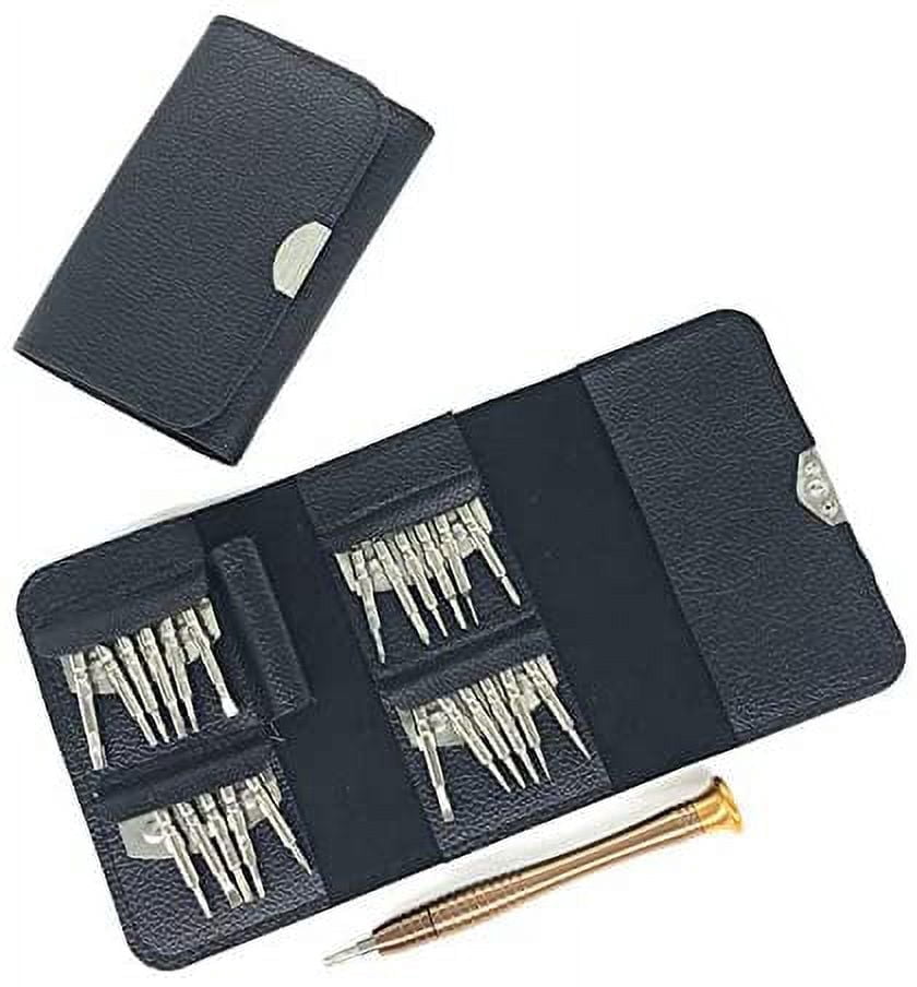 Computer Minitool Kit 25 in 1 Screwdriver Set Precision Repair Mini Tool Kits with Black ...