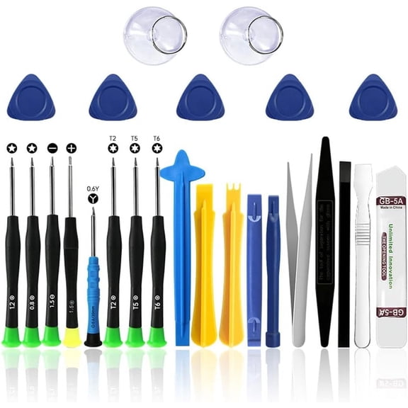 25 in 1 Universal Electronics Repair Tool Kit Professinal Premium Precision Screwdriver Repair Tools Kit Magnetic for iPhone iPad Tablet Cell Phone Smart Watch Computer and Camera Repair Tools Kit
