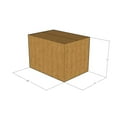 thumbnail image 1 of 10x7x7 Kraft Brown Corrugated Shipping Boxes, 32 ECT Single-Wall, Qty 25, 1 of 3