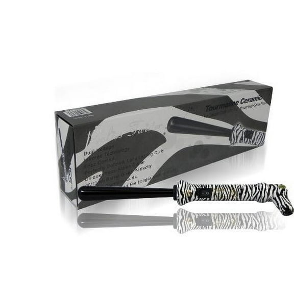 25-13mm ZEBRA Proliss Twister Curling Iron Wand Swivel Cord Includes Glove SRP $220.00