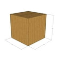 thumbnail image 1 of 13x13x13 Kraft Brown Corrugated Shipping Boxes, 32 ECT Single-Wall, Qty 25, 1 of 3