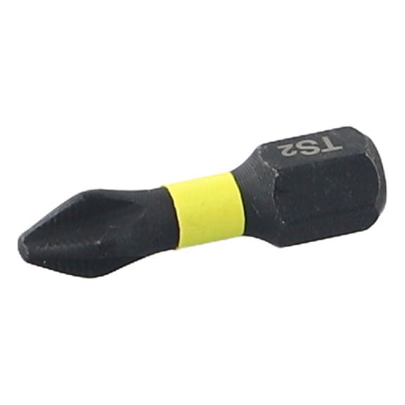 25-150Mm Magnetic Non-Slip Batch Head Ph2 Cross Screwdriver Hex Shank Yellow 25Mm