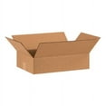 thumbnail image 1 of 25 15x10x4 Cardboard Packing Mailing Moving Shipping Boxes Flat Corrugated Box, 1 of 6