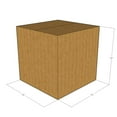 thumbnail image 1 of 15x15x15 Kraft Brown Corrugated Shipping Boxes, 32 ECT Single-Wall, Qty 25, 1 of 3