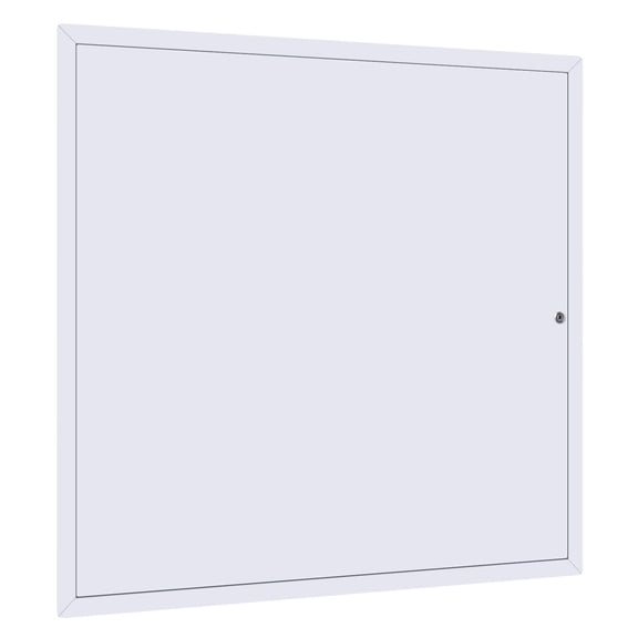 25.225.2in Galvanized Steel Lockable Drywall Ceiling Access Panel with Key, Hinged Service Door, 24.424.4in Cutout Pipe Electric Cover