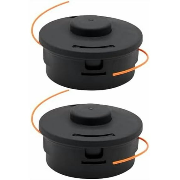 25-2 Bump Feed Trimmer Head Fit for Stihl FS55 FS55R FS56RC FS90R KM55 FS56 FS70 FS80 FS80R FS85 FS90 FS100RX FS120 FS130 FS200R Weed Eater String Trimmer replace 4002 710 2191 4002 710 2108(2/pack)