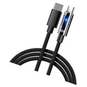 25-200cm 240W USB C To USB C Fast Charging Data Cable Double Port High Power Fast Charging Nylon Braided for Laptop Phone