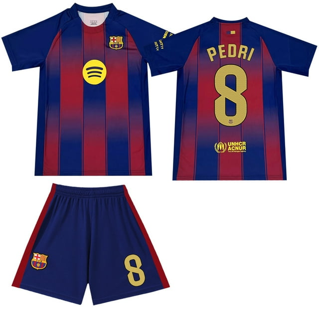 23/24 PEDRI #8 Barcelona Away Authentic Jersey 2022/23 Pedri