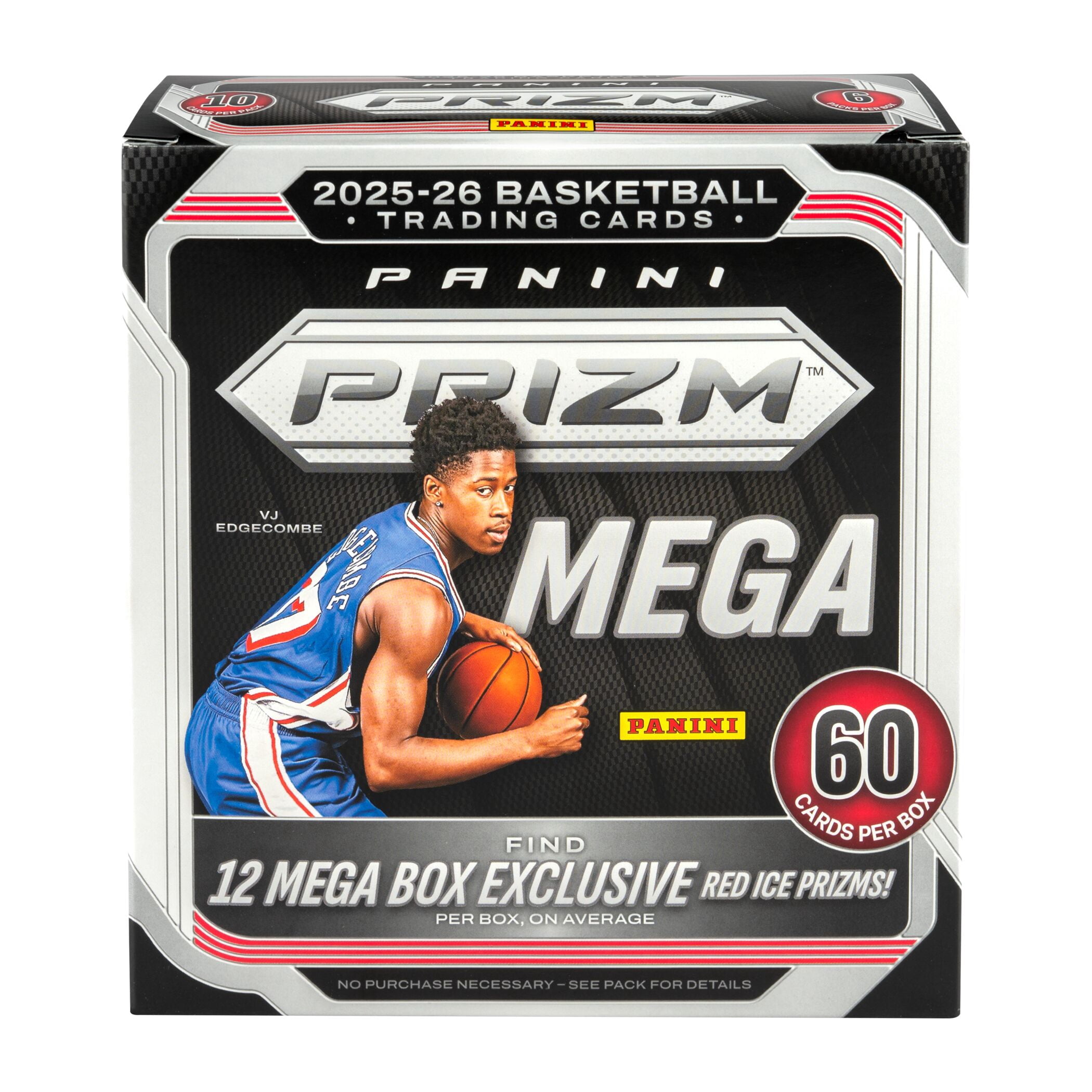 2025-26 Panini Prizm Basketball Trading Cards Mega Box