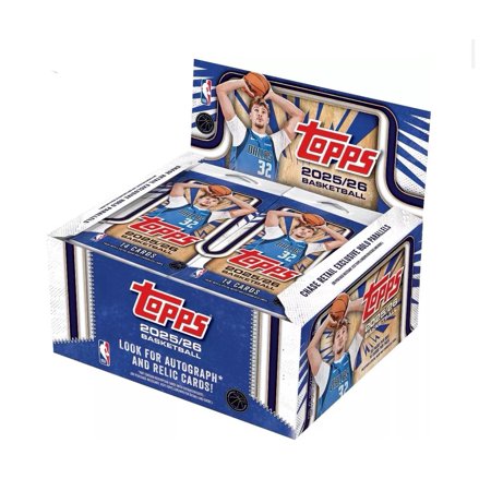 2025-26 Topps Flagship Basketball Trading Cards - 20ct Display Box